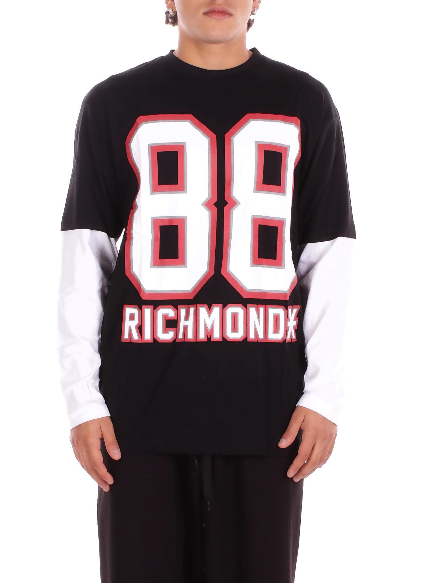 John Richmond T-shirts and Polos Black
